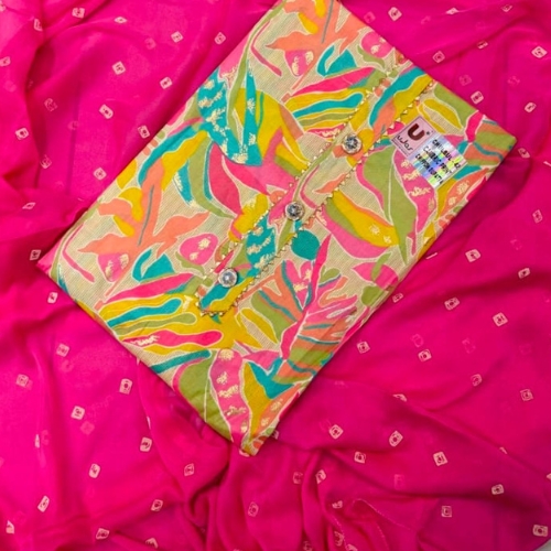 Party Cotton Dress Material