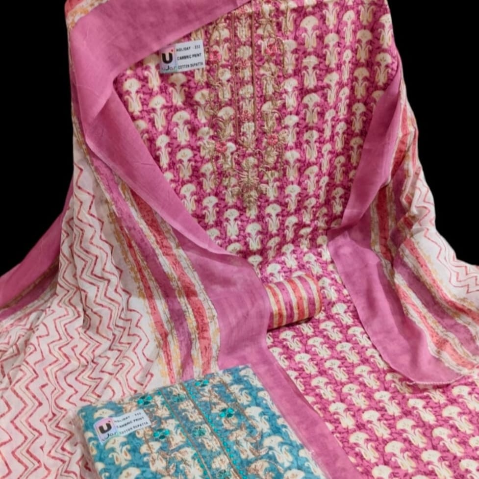 Pure cotton daily wear dress material