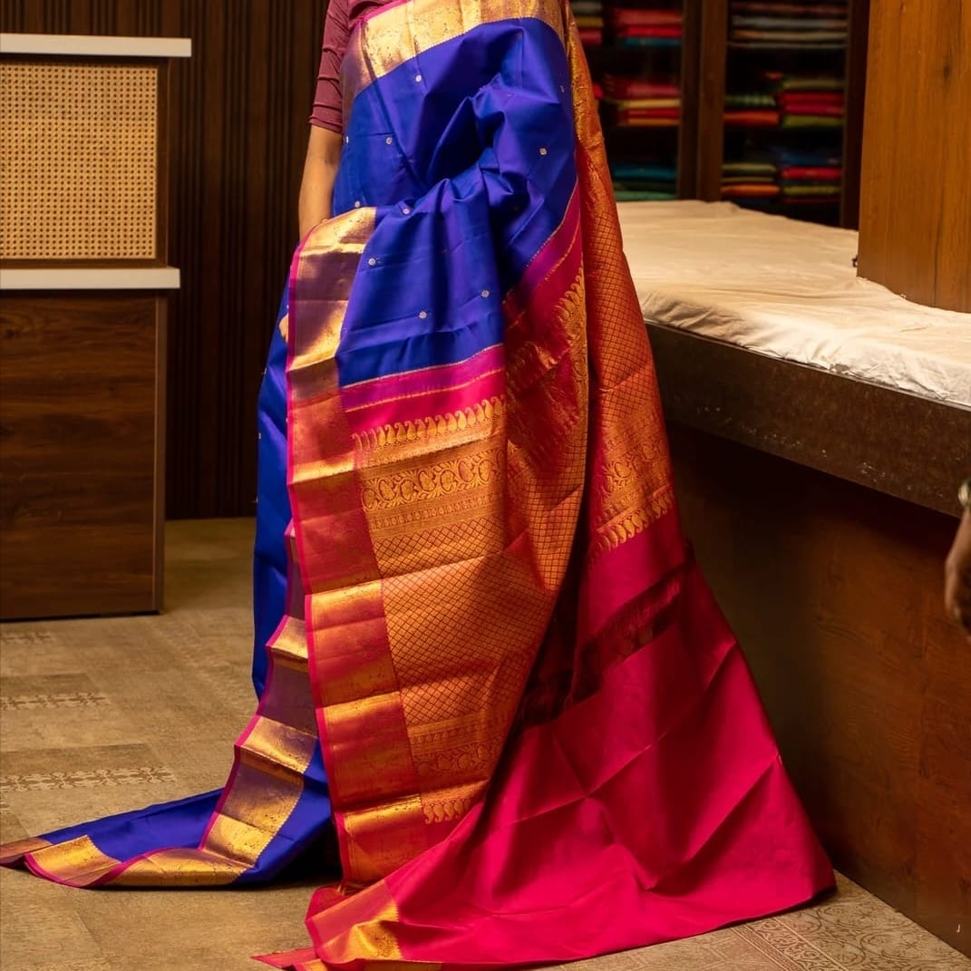 Pure kanjivaram silk saree